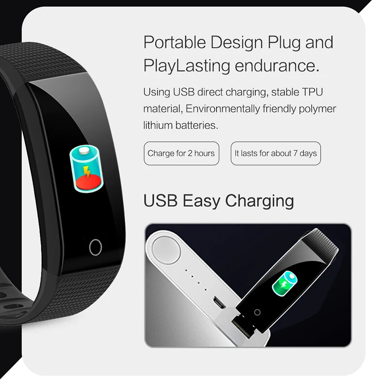 MISTEP CB501H Smart Bracelet Color Screen Smart band for woman and man Fitness Traker Bluetooth Sport IP68 Waterproof wristband