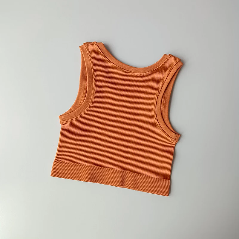 Yoga Vest Sports Vest Crop Fitness Running Short Seamless yoga top yoga shirt sports shirt sports tank For Women Yoga