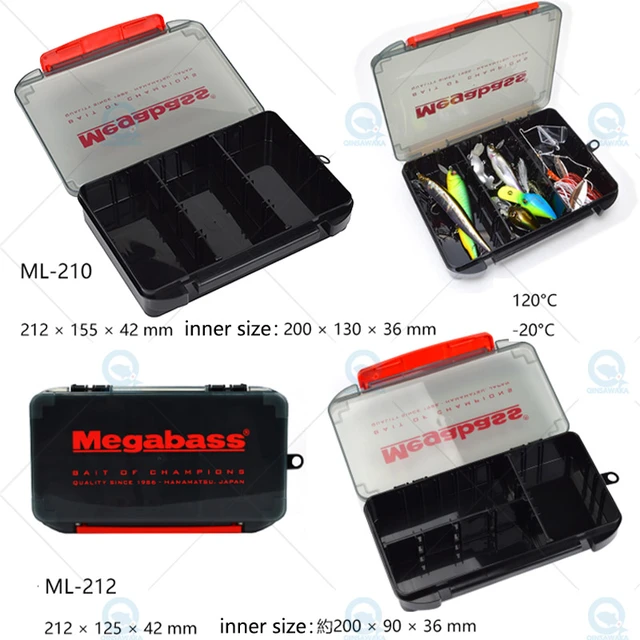 JAPAN Megabass LUNKER LUNCH BOX DEEP Lure Bait Storage Box Case Fishing  Supplies lure Collector Organizer OUTDOOR - AliExpress