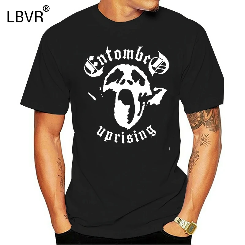 Entombed-pristsing T-Shirt (Slayer VOIVOD carcash Obituary Bolt Thrower) показать оригинальное название | Мужская