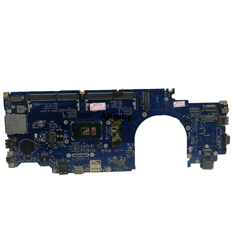 E5480 5480 материнская плата для ноутбука DELL CN-0RHH0R 0RHH0R RHH0R CDM70 LA-E081P Материнская плата ноутбука E5480 5480 материнская плата i5-6300U тест проведен