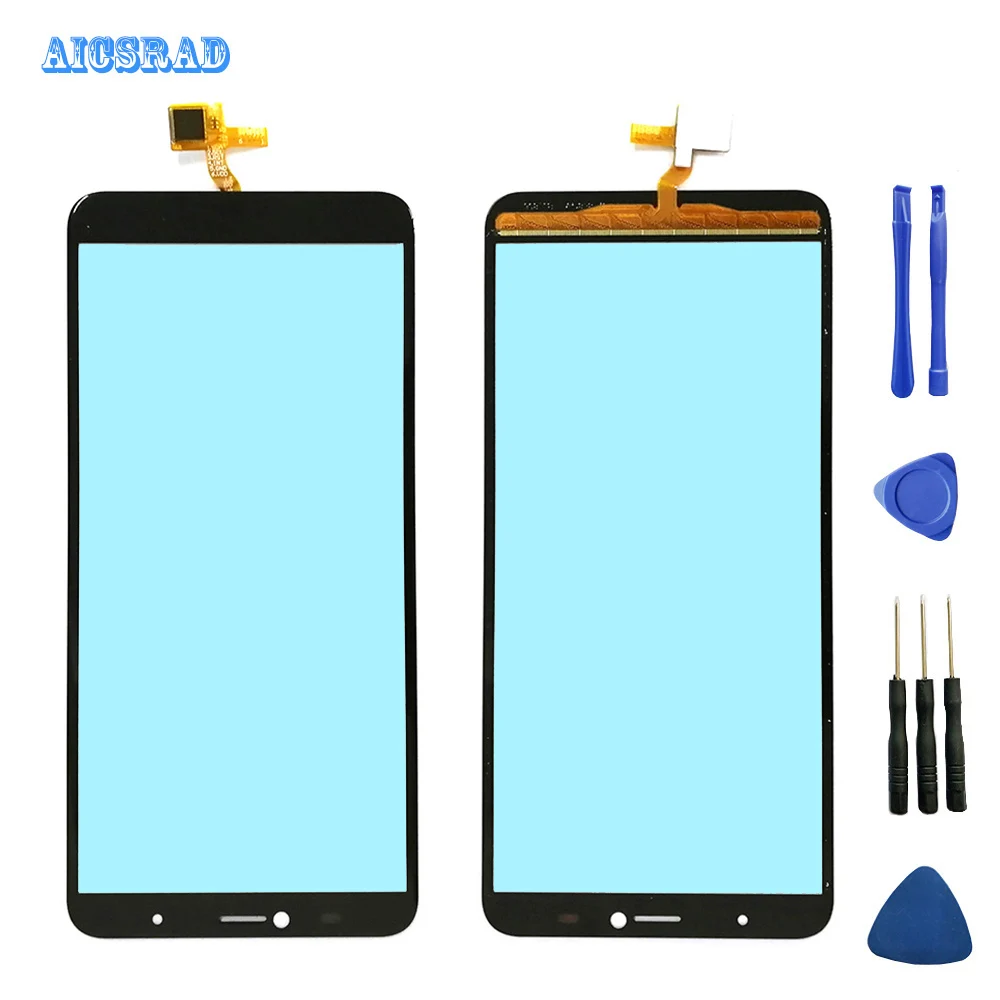 

AICSRAD original new 5.72'' Black Tested Well Touch Screen Digitizer Panel For Leagoo M9 Pro Touch Panel Front Glass Lens Sensor