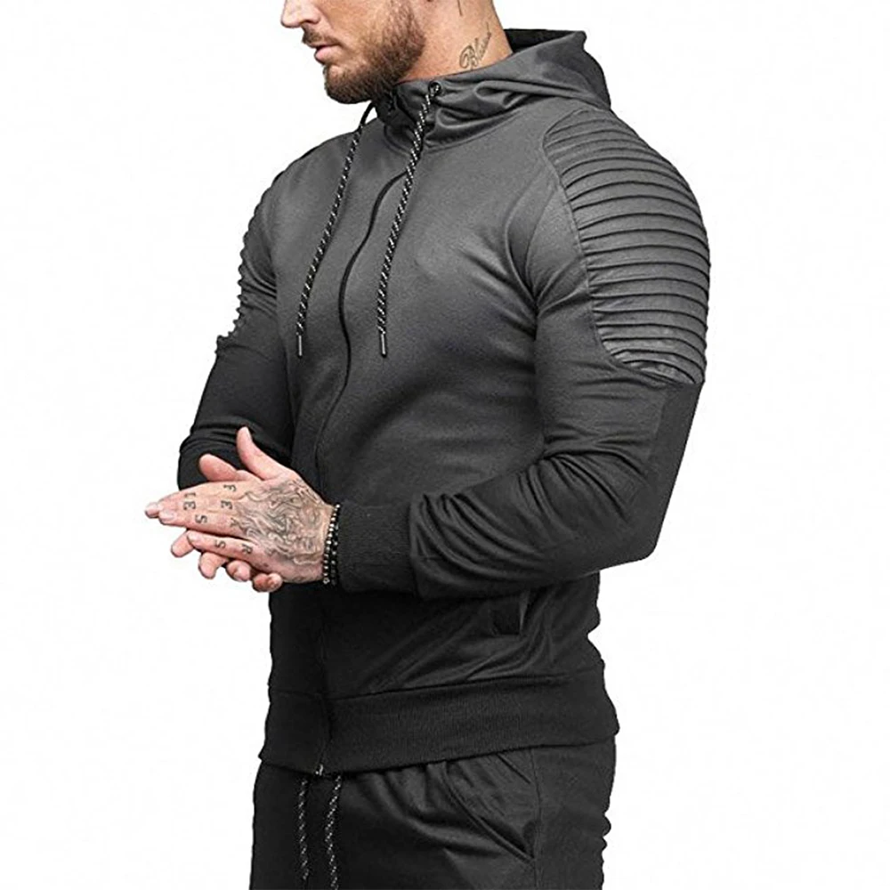 

Vessos Leisure Jacket Gradient Hoodie Sports Home Sports Top Breathable Casual Exercise Cotton Zippers Cardigan
