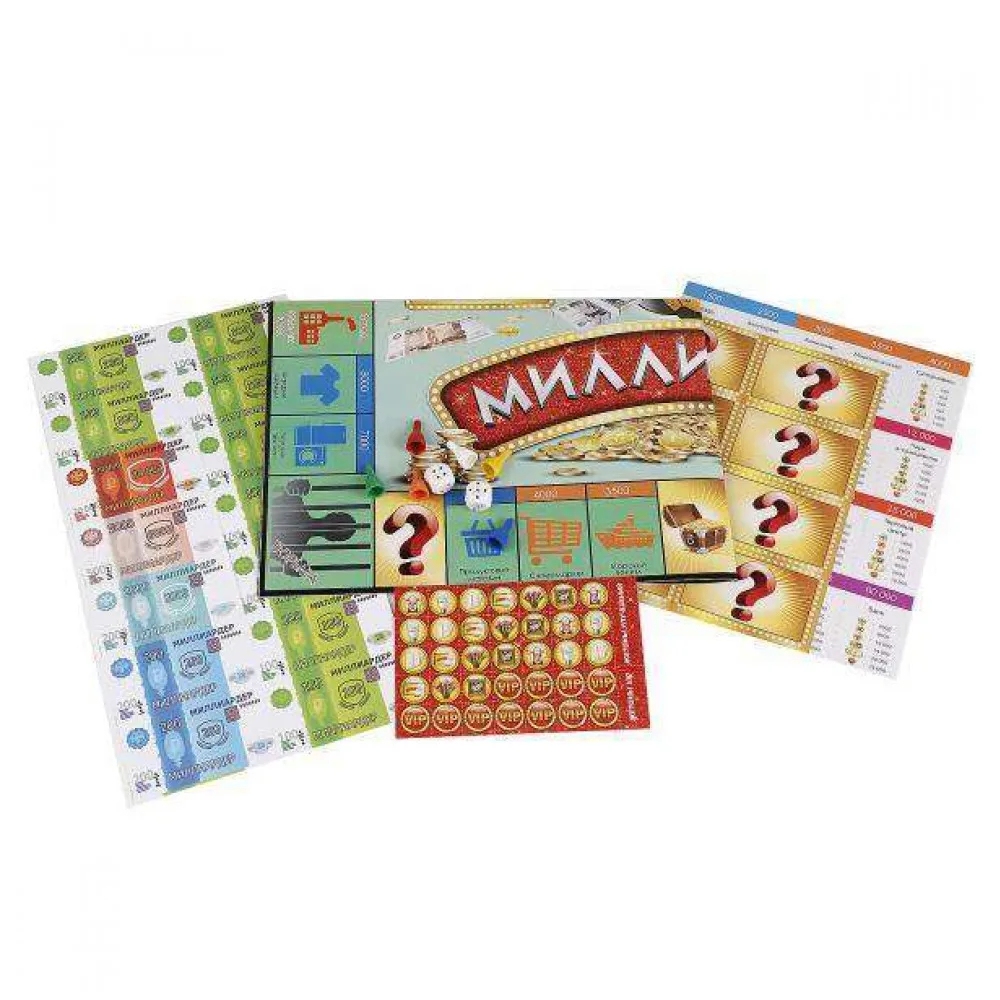 Настольная экономическая игра Миллиардер
