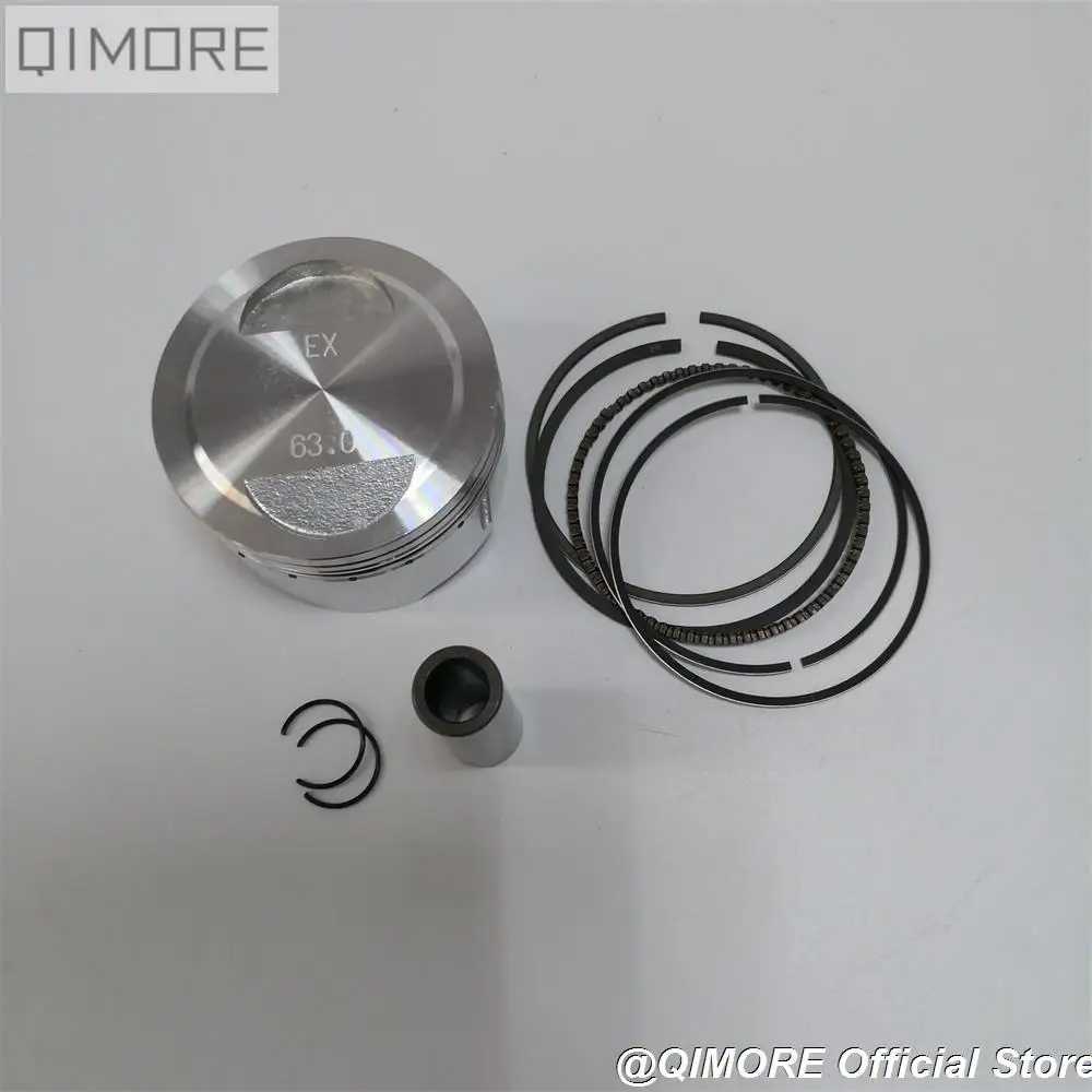 Комплект колец и поршней для мопеда квадроцикла 63 мм 2 в 4 тактного воздушного