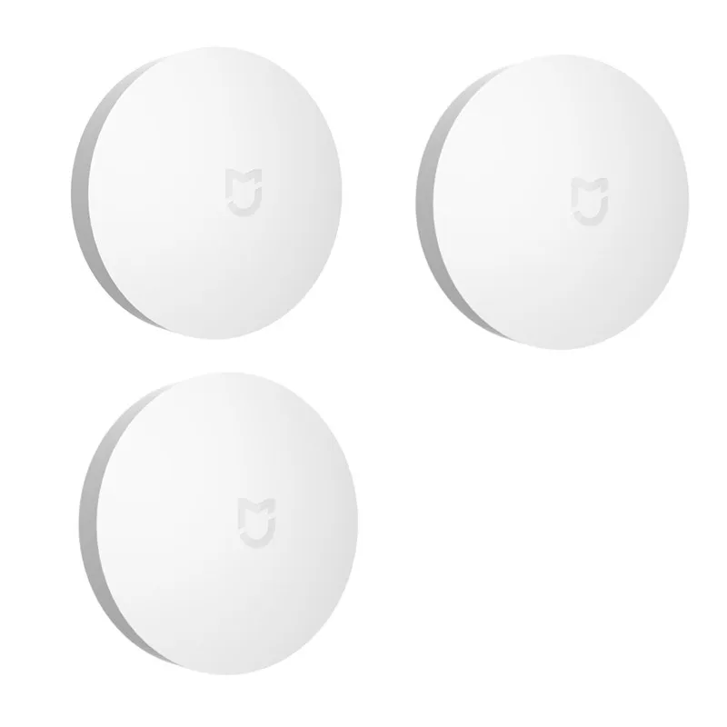 Aqara Mijia Wireless Switch Smart Bluetooth Zigbee Connection Switch Intelligent Home Security Equipment Work With Mi Home APP - Color: 3PCS