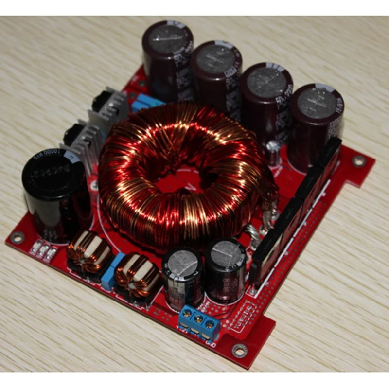 500W Car Stereo Audio Amplifier Power Boost Board Single 12V Input Conversion Double + -45V Output