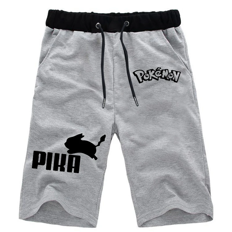 9 Pokemon Short Pants Students Sports Summer Breathable Pants Cotton Jogger Jogging Short Pants High Quality Gym Trousers - Цвет: 9