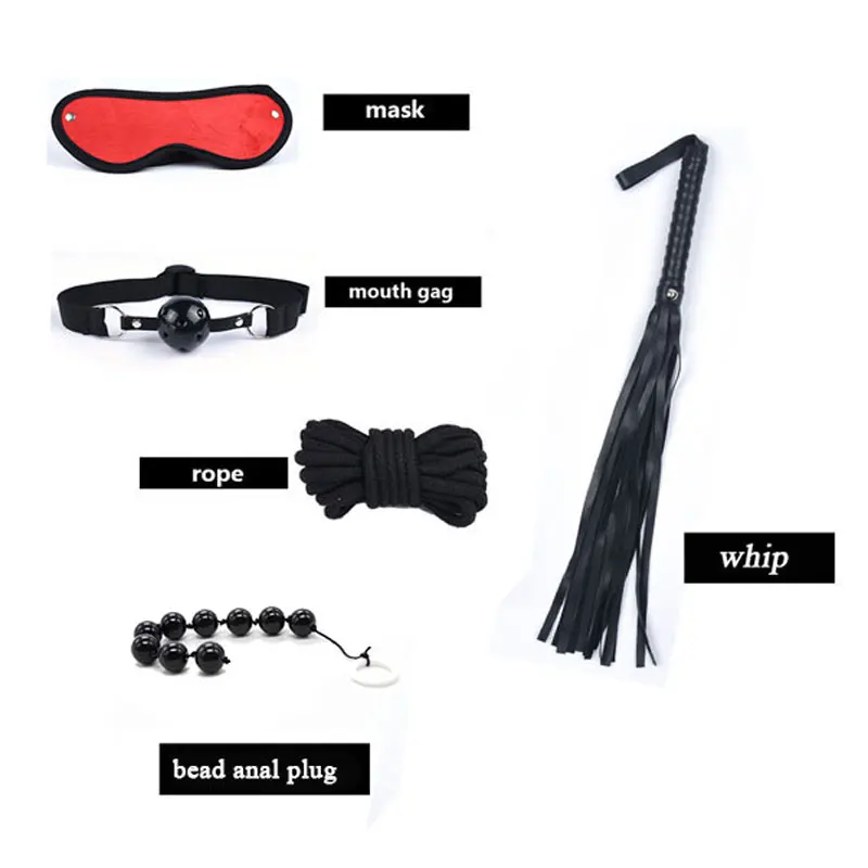 Ceny Sex zabawki dla kobiet Bdsm Bondage zestaw kołnierz zaciski na sutki bicz silikonowy Butt Plug erotyczne porno zabawki kajdanki Sex zabawy dla dorosłych