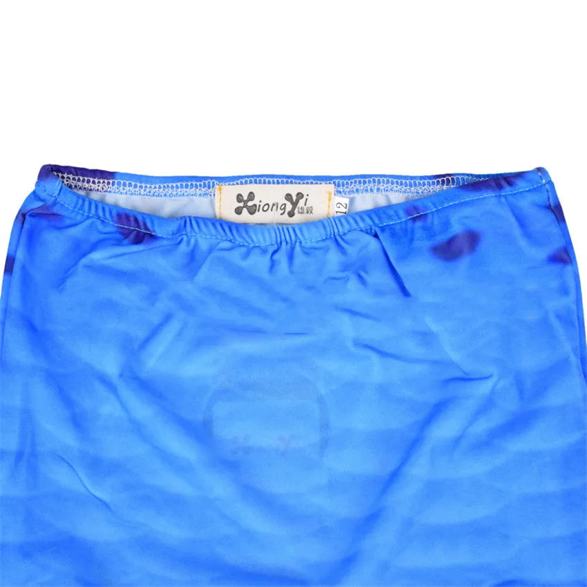 Детский костюм Русалочки Ариэль купальный для косплея хвост 10 цветов Хэллоуина