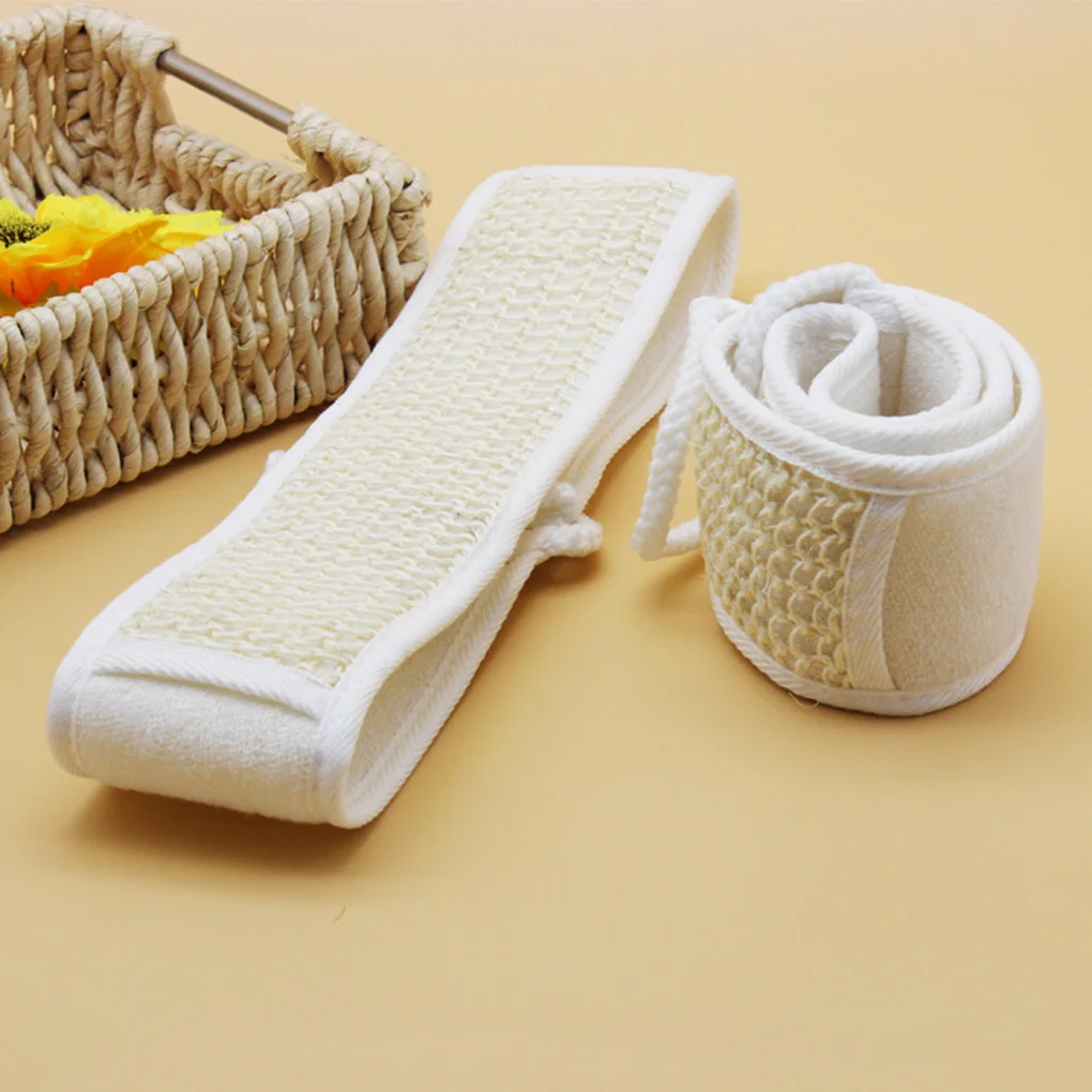 Promo Brush Bath-Towel Natural-Loofah Exfoliate Rub Back-Belt Chopping-Band GR6JewX7VlX