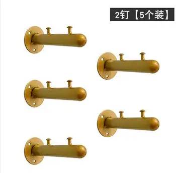 

3style Wall hook clothing store hook hanging clothes hook hanger display rack wall hanging hook household products 5PC/SET c833