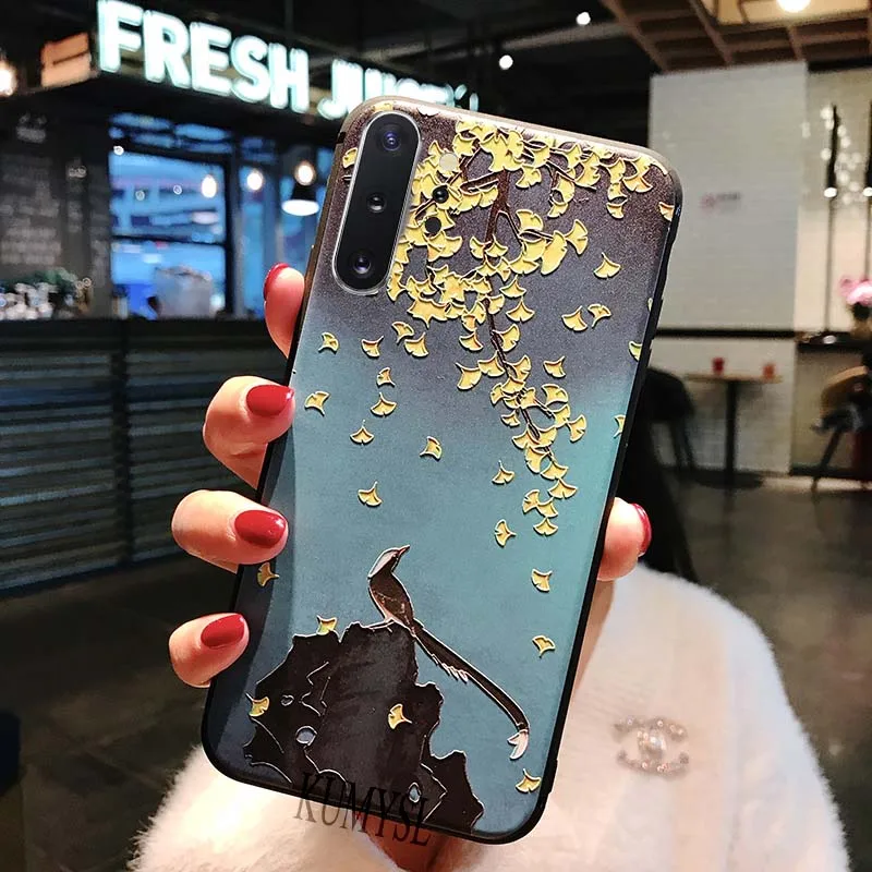 6 3D чехол с изображением цветов для samsung Galaxy A50 A70 A30 A20 A10 A40 для samsung S8 S9 S10 плюс S10e Примечание 10 A6 A8 плюс A7 мягкий чехол - Цвет: 6