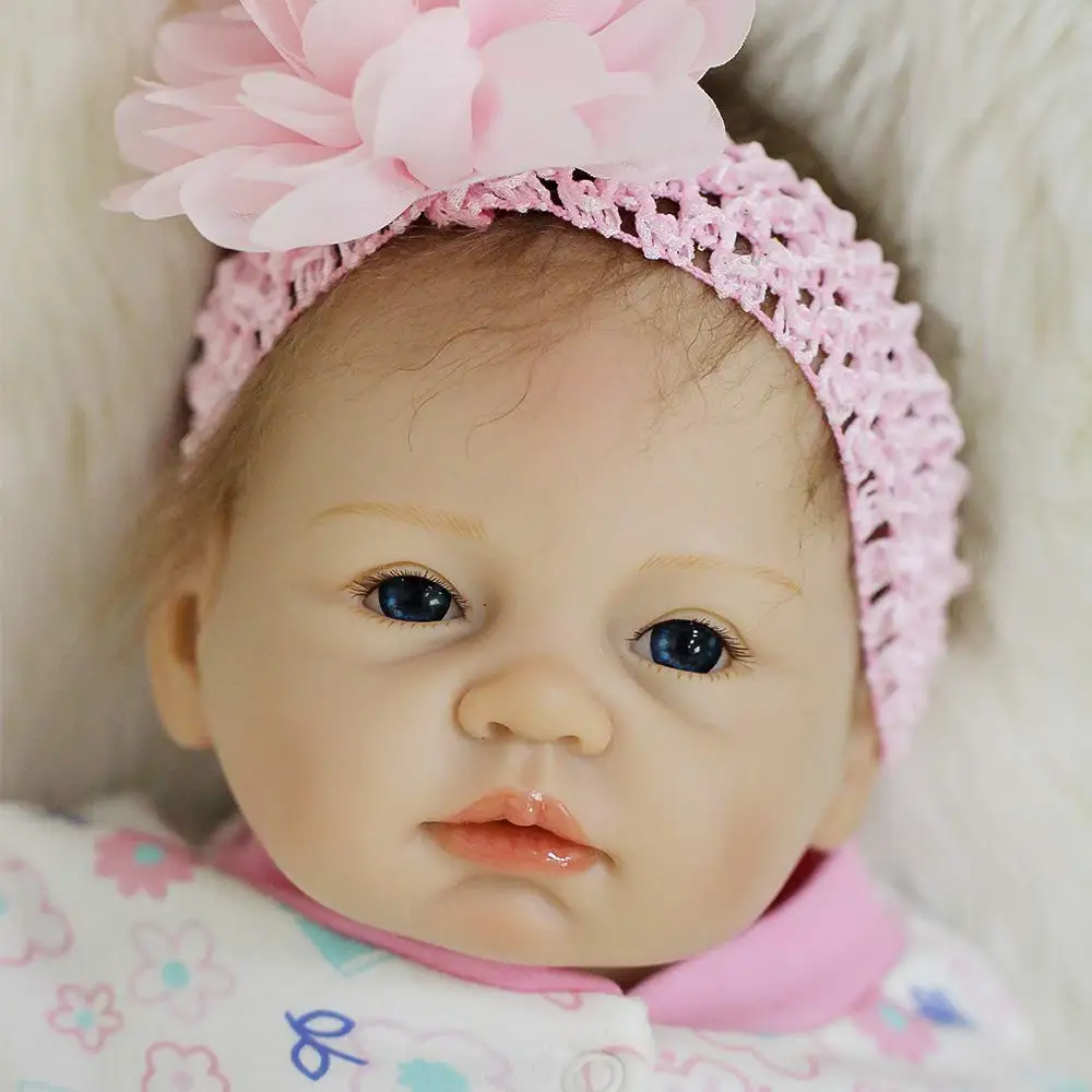 OtardDolls 22 дюймов Bebe Кукла Новорожденный 55 см мягкий силикон Reborn Реалистичная кукла реалистичные игрушки куклы для девочки подарок на день рождения