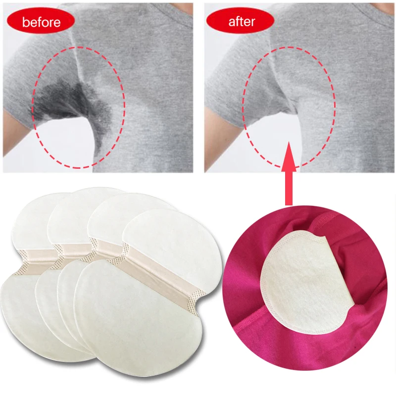 Dress Deodorants Sweat-Guard-Pads Absorbing-Stop Underarm Cotton-Pads Disposable Unisex