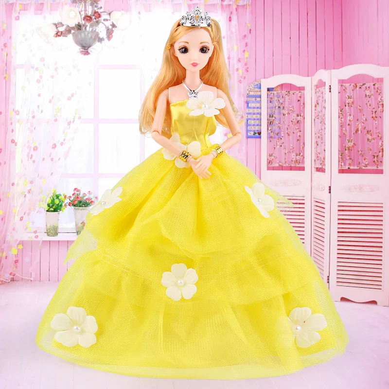 

Lifelike 30cm Fashion Girl Dolls Original Handmade 1/6 Bjd Doll Full Set Jointed Doll Toys For Children Girl Birthday Gift