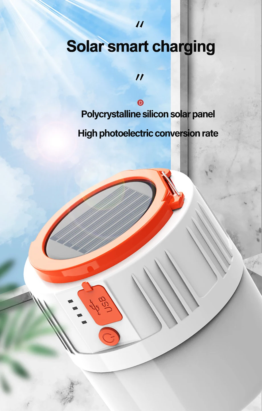 Portable Solar Emergency Charging Lamp Light Solar with Emergency Mobile Charger Light Solar Lanterns USB Rechargeable Outdoor outdoor fence lights