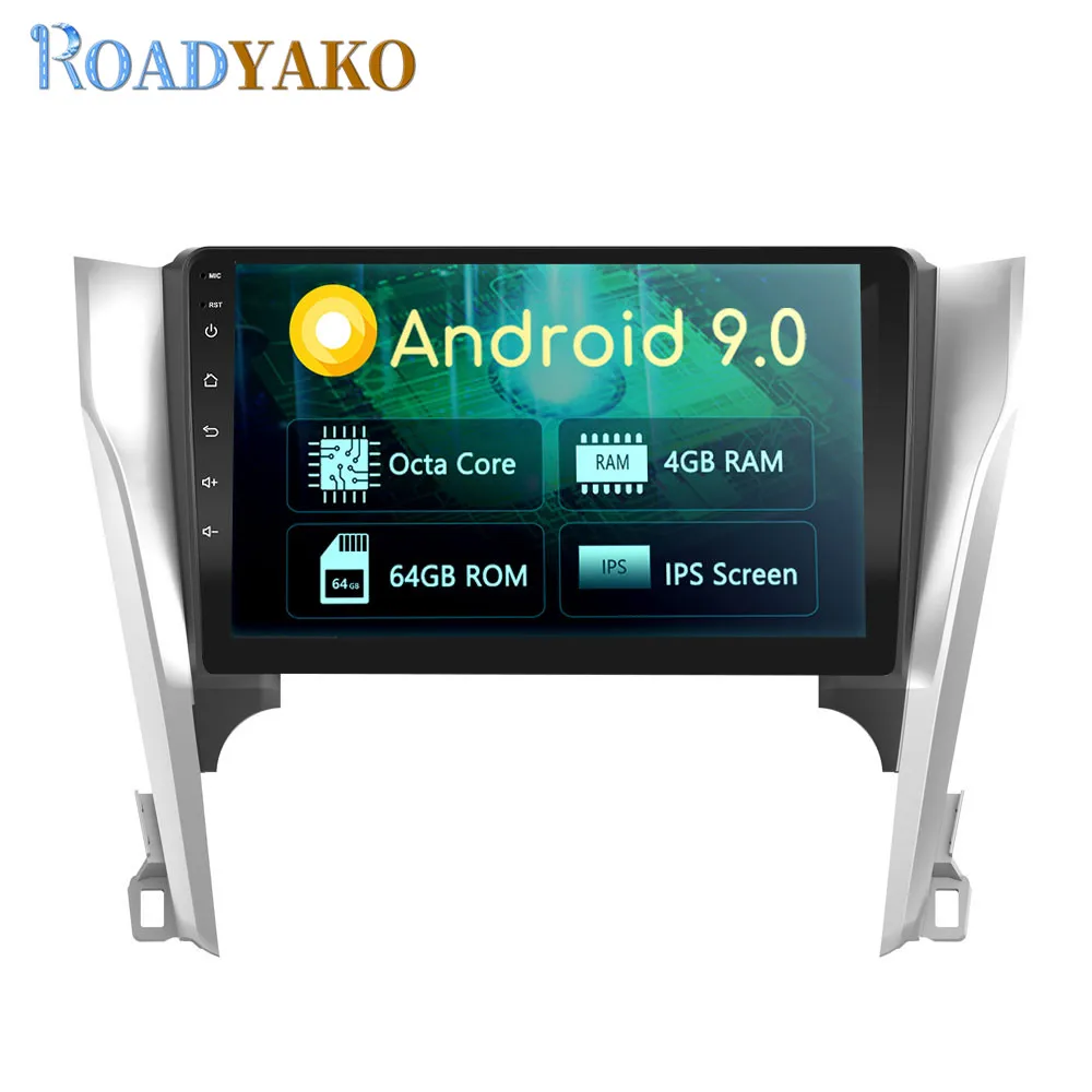 Autoradio 10.1'' Android Auto Car Radio For Toyota Camry 2012-2014 Stereo GPS Navigation Multimedia Video player panel 2 Din |