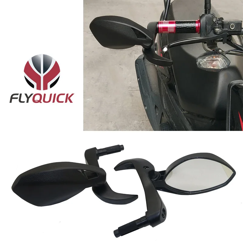 Flyquick Cross Border Электрический поставщик круг мотоцикл модифицированное зеркало заднего вида складной shou ba jing руль зеркало Con