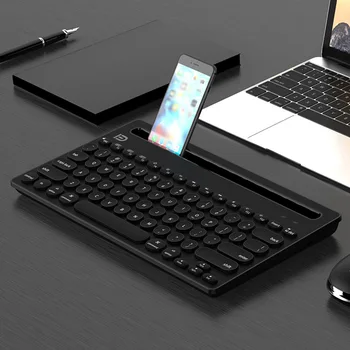 

Wireless Phone Multi-Device Lightweight Bluetooth Keyboard For Tablet Accessories Silent Typing Universal Smart TV Mini Portable