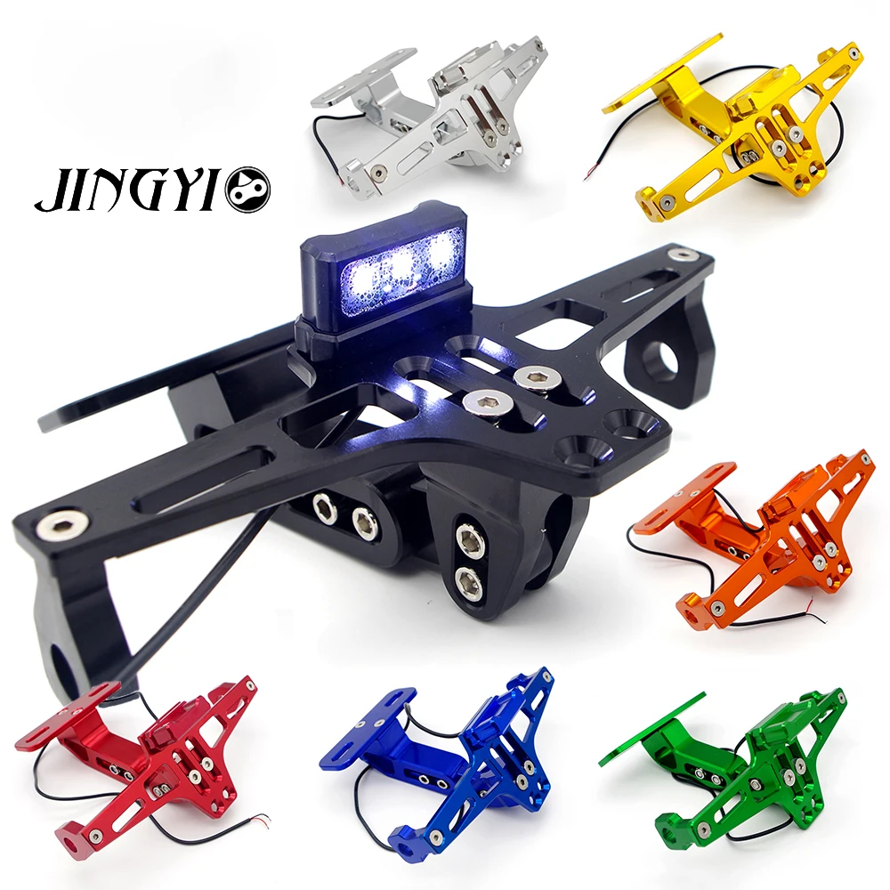 CNC мотоциклетная рамка номерного знака для honda cbr1000f honda pcx125 mv agusta brutale 910r yamaha 125 dt aprilia rsv1000 mille