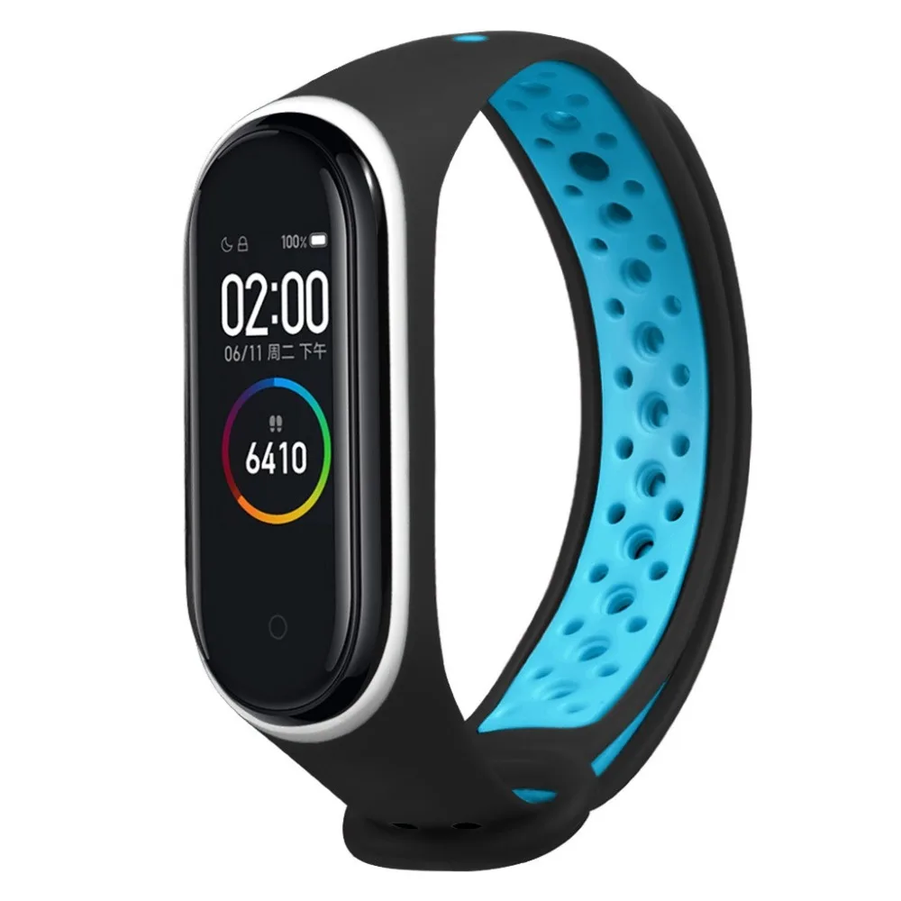 Силиконовые ремни для Xiaomi mi Band 4 xiomi xaomi mi band Band4 сменные браслеты ремни мягкие браслеты новое поступление