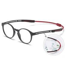 Женские и мужские магнитные подвесные очки для близорукости TR90, студенческие спортивные противоскользящие очки-1,0~-6,0, можно корректирующие солнцезащитные очки на заказ N5