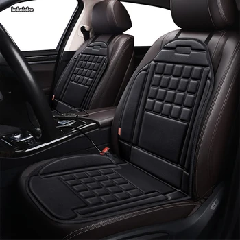 

KOKOLOLEE 12V Heated car seat cover for Skoda all models rapid superb yeti kodiaq octavia fabia Winter Pad Cushions car seats