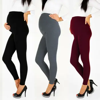 

Pregnant Womens Warm Maternity Stretchy Slim Skinny Leggings Pregnancy Pants