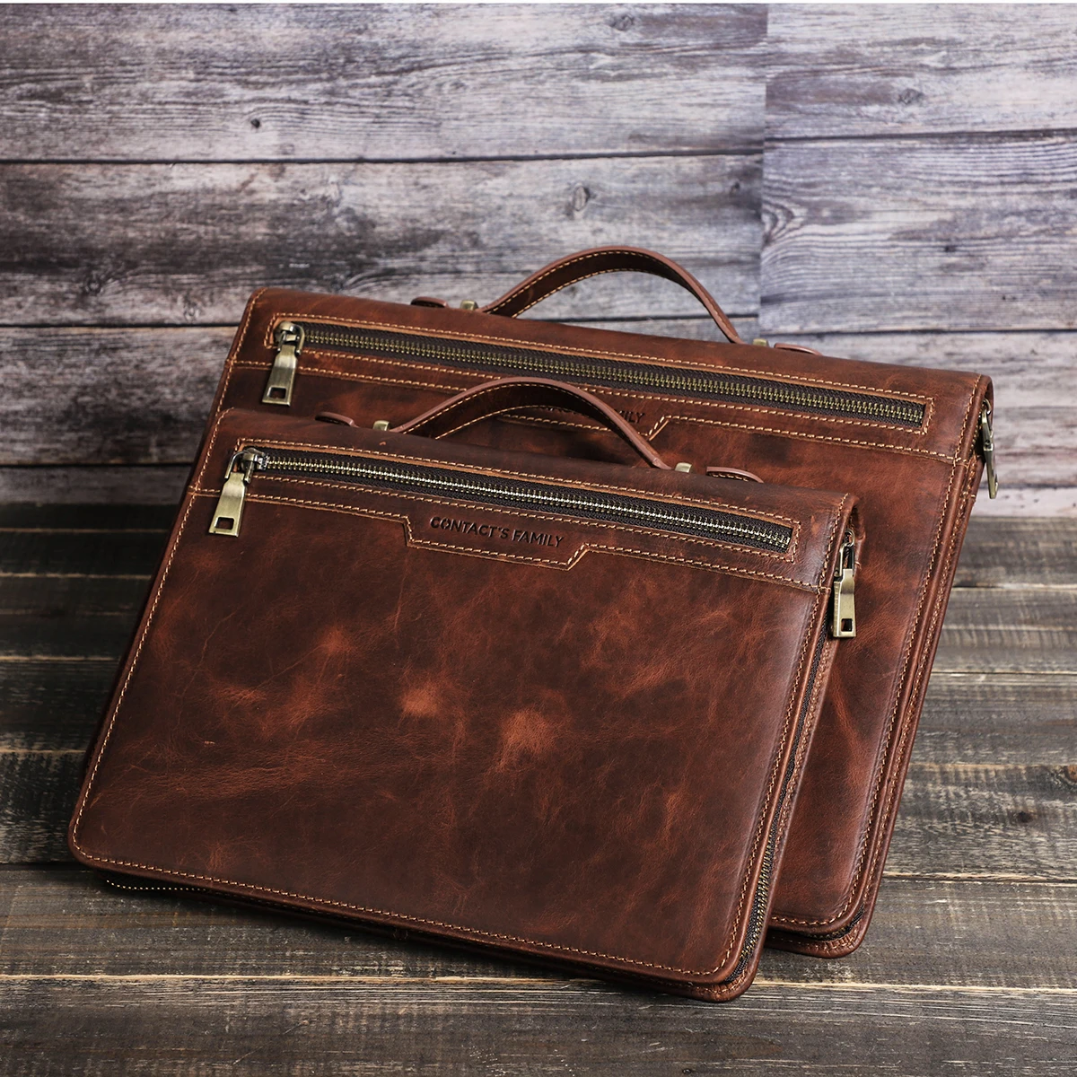 Carteira de Couro para Ipad Bolsa para Laptop Capa para Macbook Air Arquivo a4 Macbook Air Pro 13 9th 8th 7th Generation 12.9 11 - Imagem 6