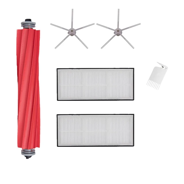 XiaoMi Roborock T7S S7 HEPA Accessory of Filter Main Brush/Cover Mop Cloth Side Brush Vacuum Cleaner Part Package  7A