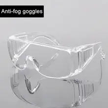 1 pçs transparente óculos de segurança óculos de proteção anit-respingo à prova de poeira areia trabalho laboratório óculos proteção