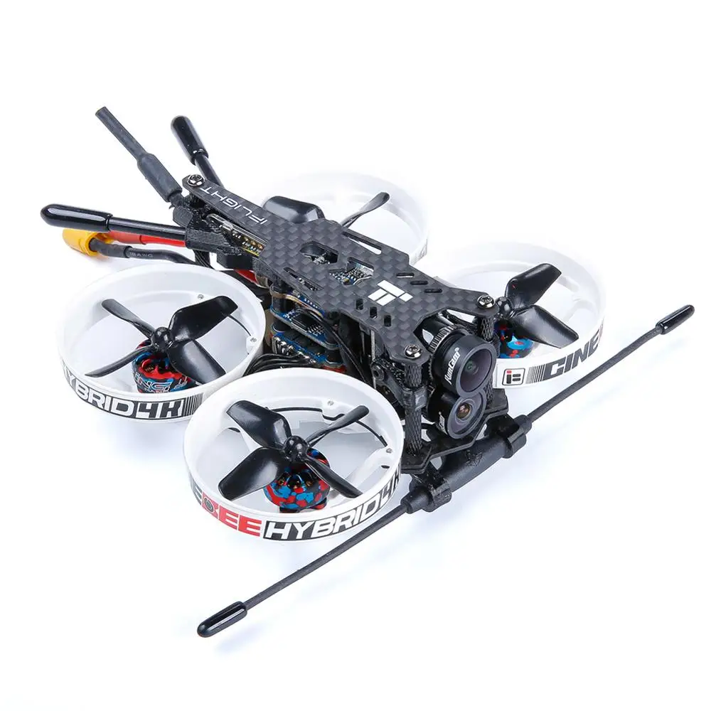 IFlight CineBee Hybrid 4K 75 мм Whoop FPV drone BNF с Runcam Hybrid dual cam 4K камера для FPV drone