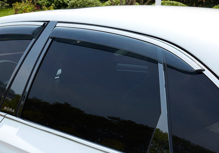 Для Lexus GS-clase GS300 GS350 GS430 2006 2007 2008-2011 пластиковый внешний козырек вентиляционные Шторы окно Защита от солнца и дождя дефлектор 4 шт