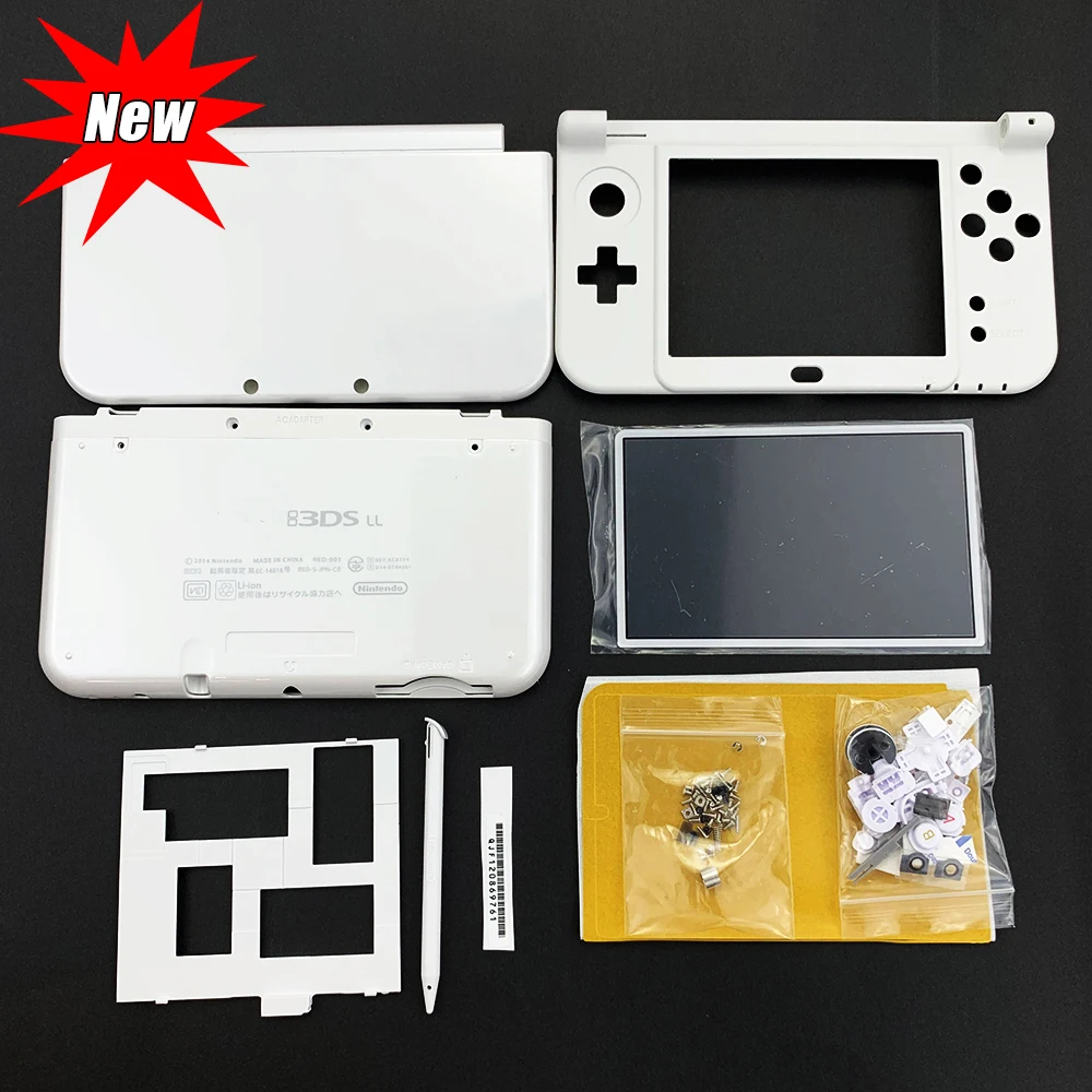 ensidigt Høflig Calamity Full Housing Shell Case Cover Faceplate Set Repair Part Complete Fix  Replacement Free Screwdriver For Nintendo New 3ds Xl Ll - Cases - AliExpress