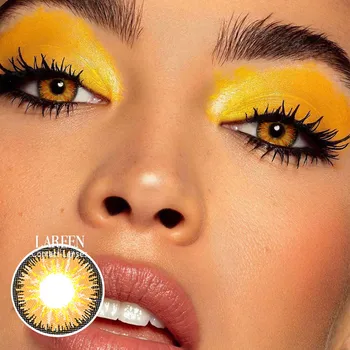 

2pcs/pair Colored Contact Lenses Vika tricolor Series Eye Contact Lenses Year Use Color Contact Lens for Eyes lentes de contacto