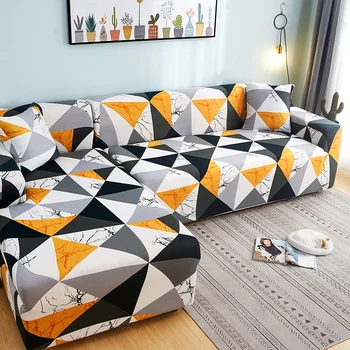 

Stretch Slipcover Elastic Stretch Sofa Cover for Living Room Couch Cover L shape Armchair Cover Single / Two / three seat