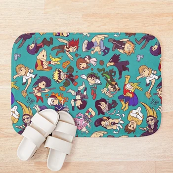 

Plus Ultra Pattern Bath Mat Protective Floor Mat PVC Entrance Door Mat Non-slip Kitchen Carpet Modern Home Customized Mats