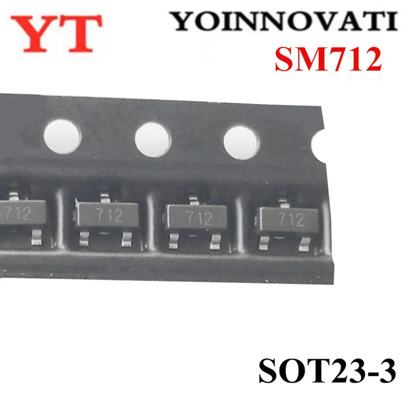 

50pcs/lot CDSOT23-SM712 CDSOT23 712 SOT-23 IC Best quality