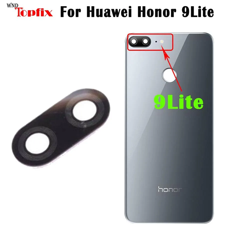 Стекло для камеры Huawei Honor 9 Lite оригинальное стекло объектива заднего вида с