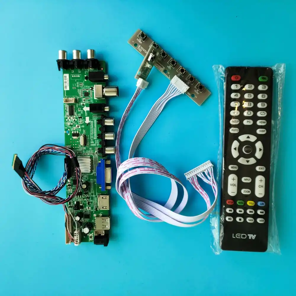 HDMI+DVI+VGA LCD LED Controller Board kit for B141EW05 V4 1280X800 panel MONITOR