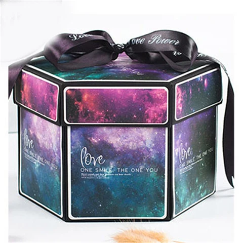 B7708 黑色A款浪漫极光