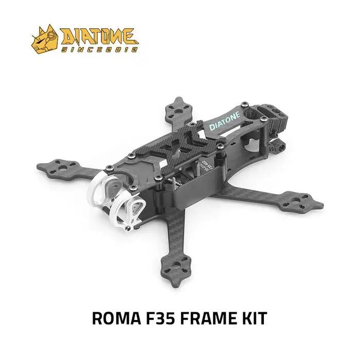 

DIATONE ROMA F35 158mm T300 3K Carbon Fiber Frame Kits for RC FPV Racing Freestyle 3.5inch Drones DIY Parts