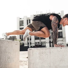 Droppshiping мужские спортивные шорты быстросохнущие со встроенным карманом подкладка для лета бега d88