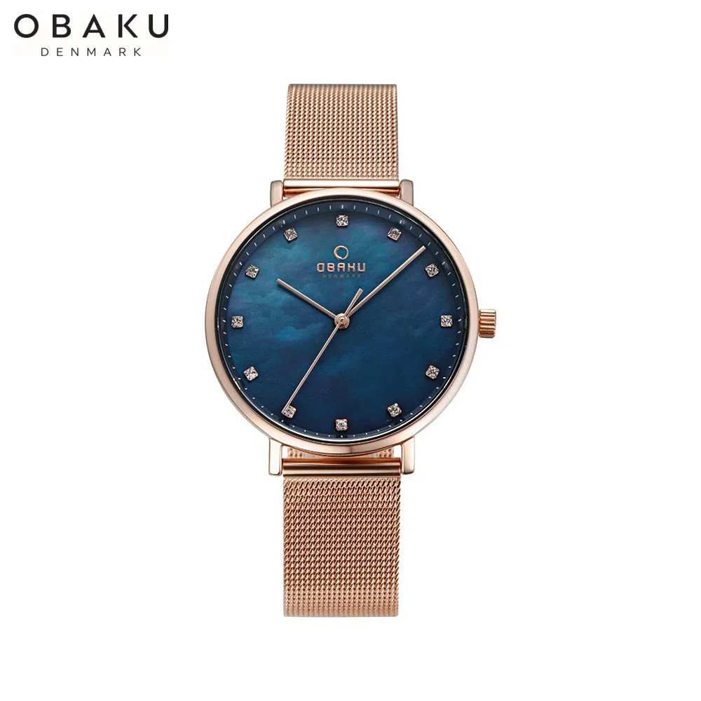 Наручные часы Obaku V186LXVLMV женские кварцевые на браслете|Женские часы| |