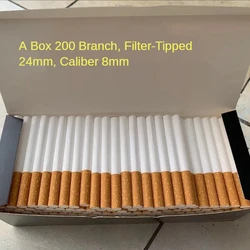 8MM Caliber Cigarette accessories empty pipe DIY 200 PCS Smoking Tool