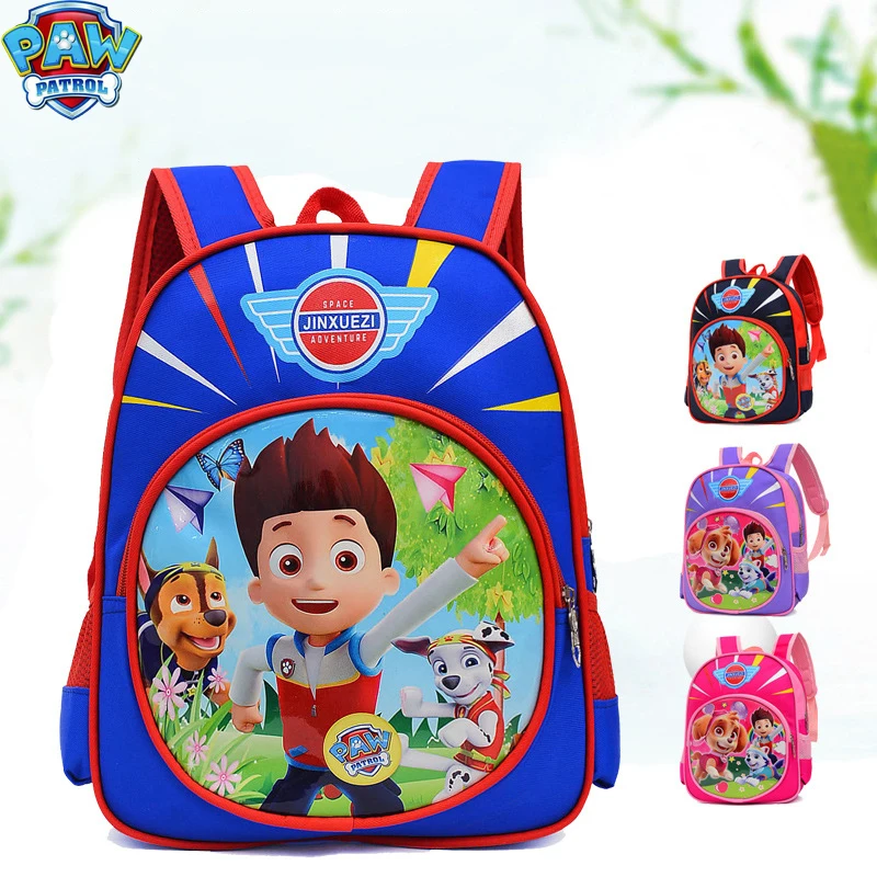 

Paw Patrol School Bag Cartoon Anime Print Cute Anime Paw Backpack Child Kindergarten Child's Bag Toys for Children 2D68,ballon