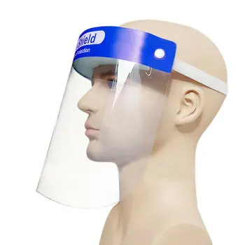 

Head-mounted Transparent Splash-proof Dust-proof Face Mask Adjustable Protective Face Shield Saliva Protection Cover
