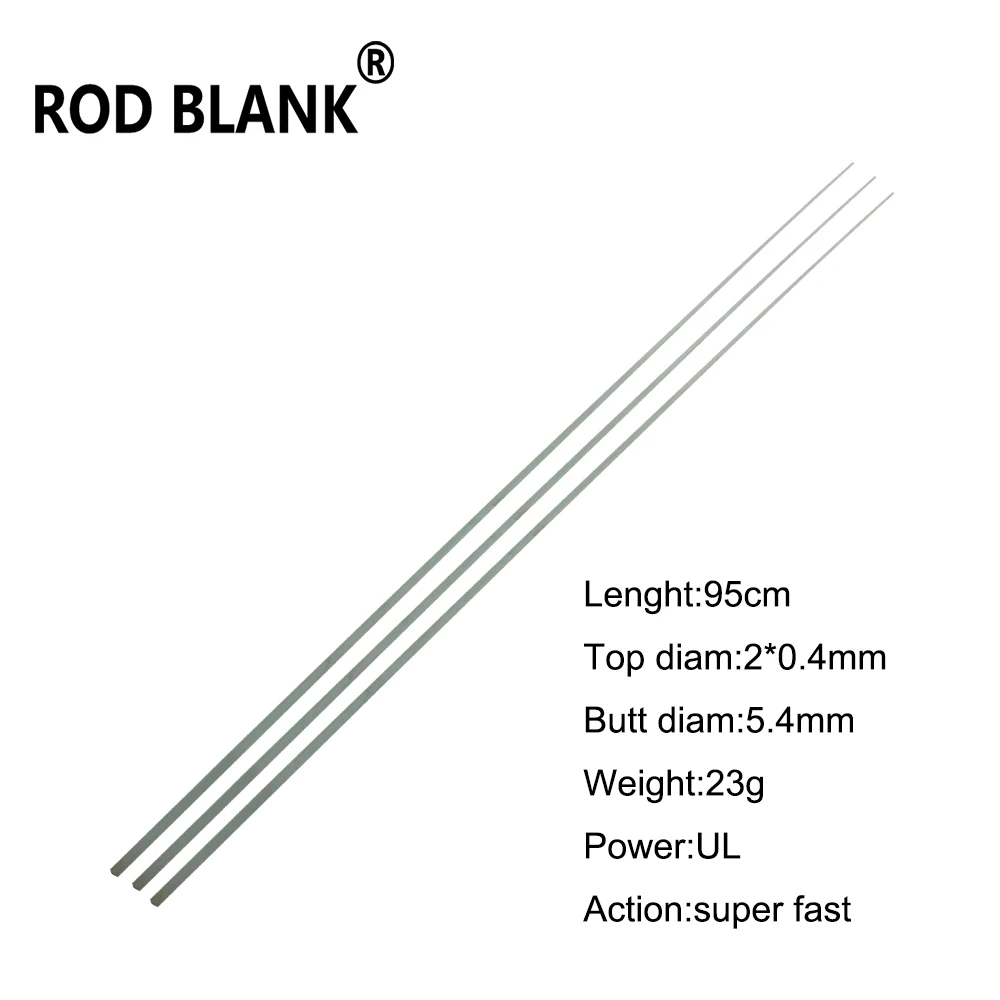 Rod Blank 2Pcs/Lot Solid Glass Fiber Rod Blank Fishing Rod Building