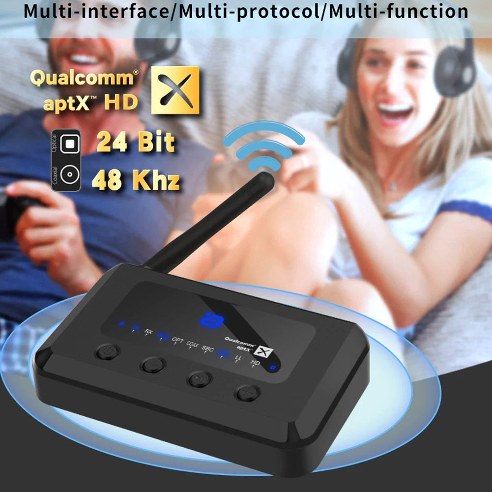 MR265 передатчик Bluetooth 5,0 наушники зарядка через usb колонки PC tv беспроводной аудио приемник адаптер оптический коаксиальный домашний